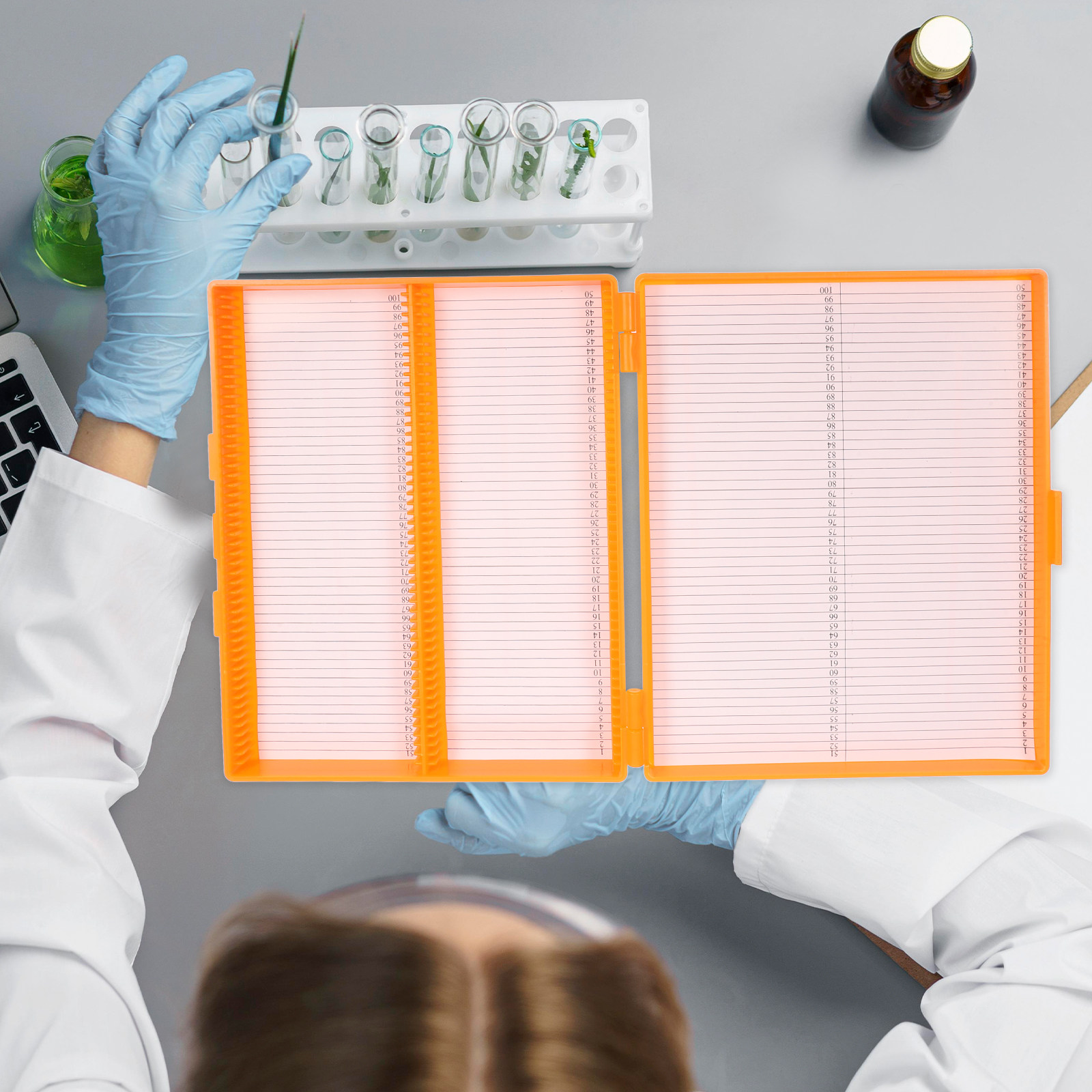 Набор из 100 коробок для патол – обзор и цена Pathology Slide Storage