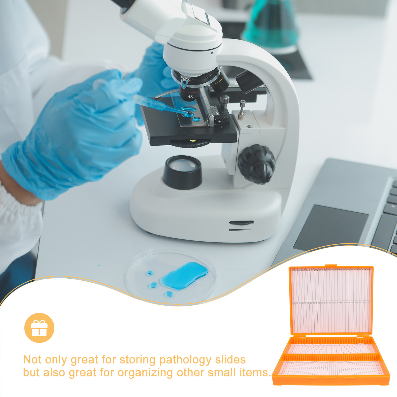 Набор из 100 компактных штабел – обзор и цена Pathology Slide Storage