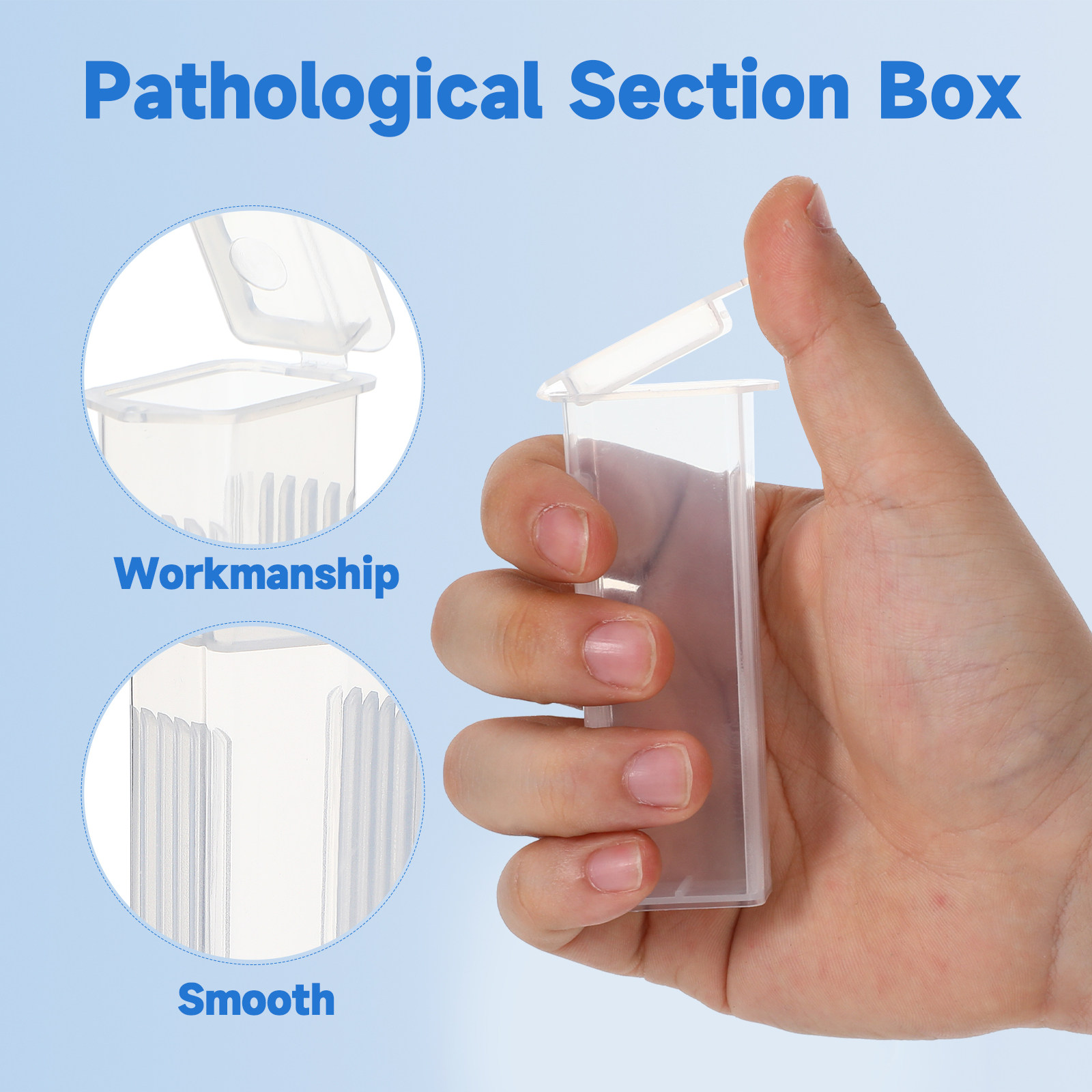 50 шт. стеклянных коробок для  – обзор и цена Pathology Slide Storage